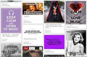 I love music. Music often finds its way into my writing, but I have a general music-ish board that's not specifically related to my story ideas.