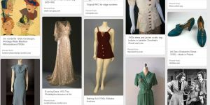 This is from my secret board for a 1930s historical fiction story I'm working on. This is all you will see of this board till much later!